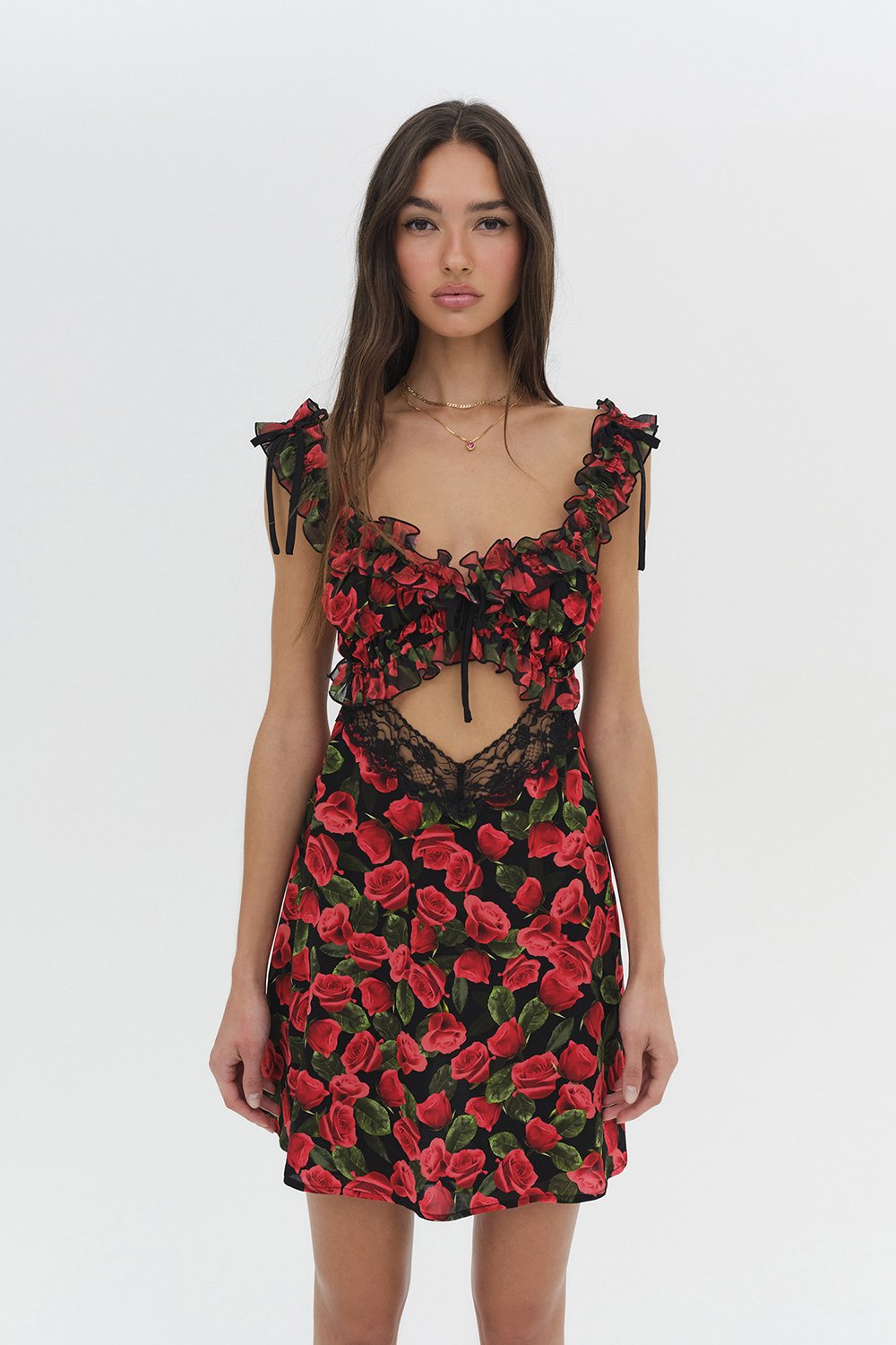 For Love & Lemons Varvera Mini Dress