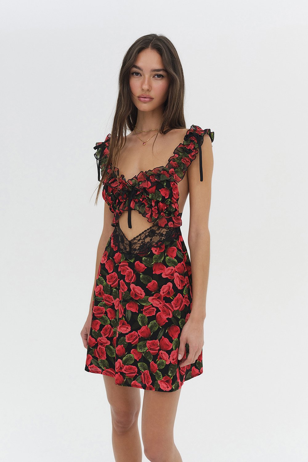 For Love & Lemons Varvera Mini Dress