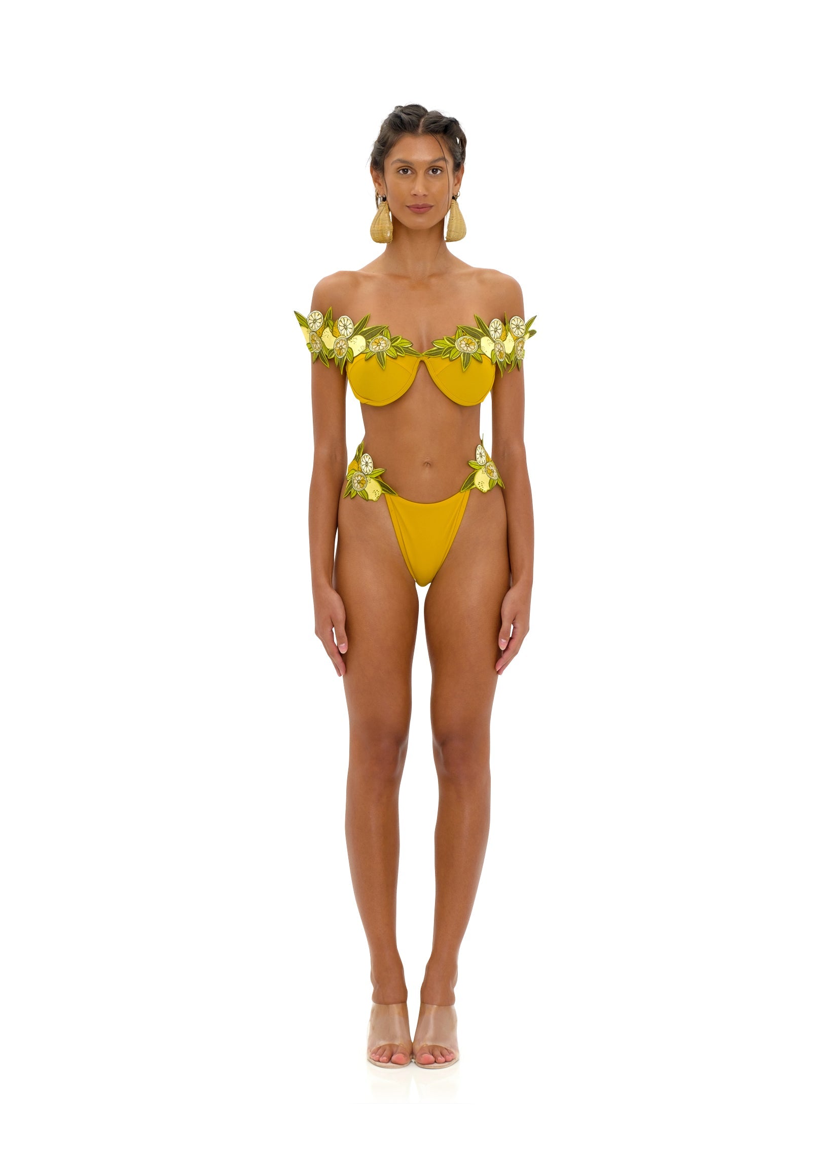 MONA MUSTARD BIKINI BOTTOM