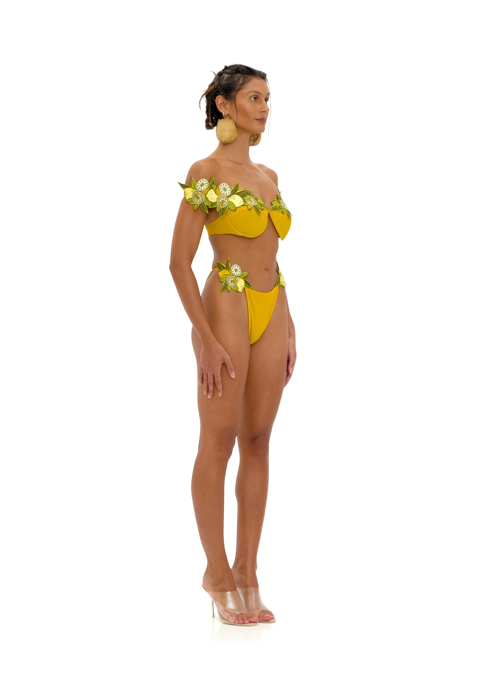 MONA MUSTARD BIKINI BOTTOM
