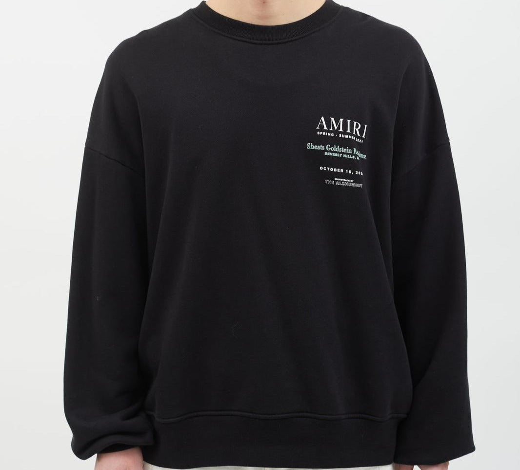AMIRI SPRING/SUMMER 2021 BEVERLY HILLS SHOW SWEATSHIRT