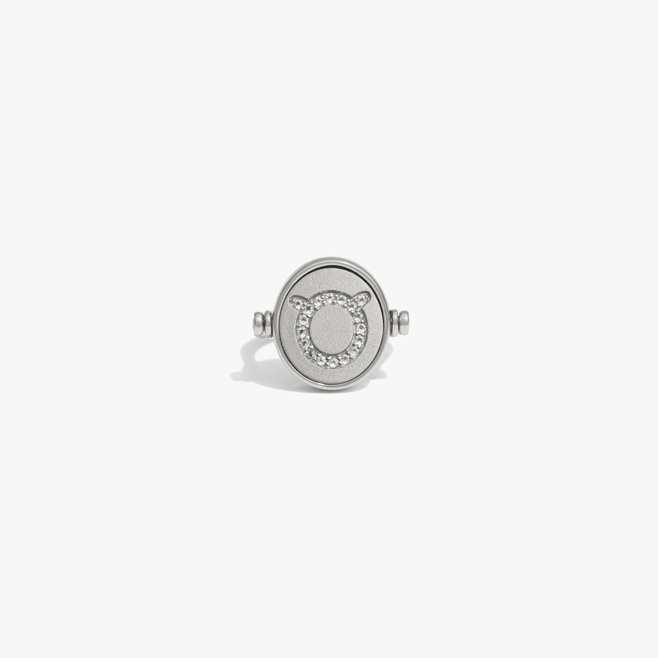 Awe Inspired Rings 925 Sterling Silver / Taurus / 5 Special Offer Zodiac Element Flip Ring