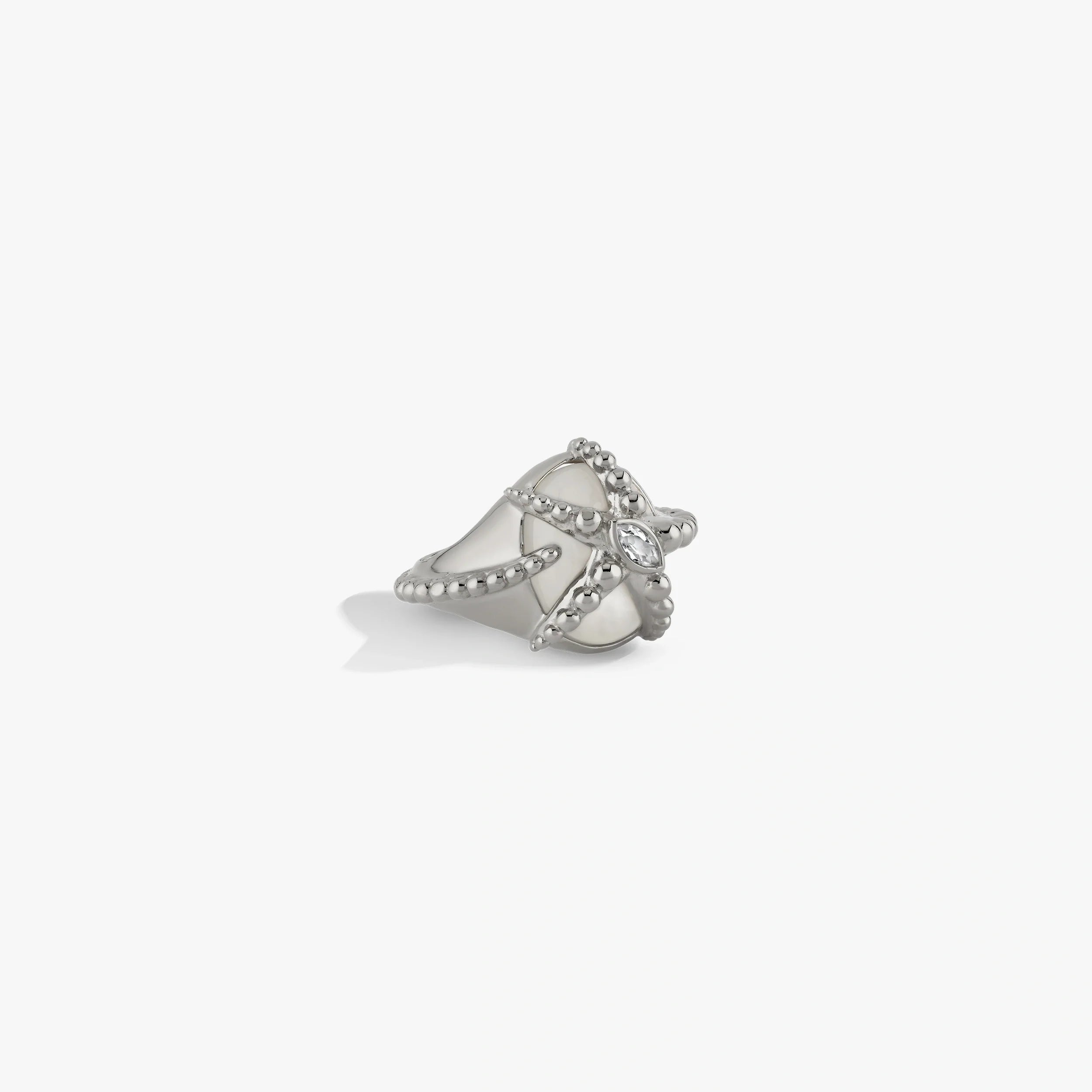 Awe Inspired Rings Starfish Moonstone Ring