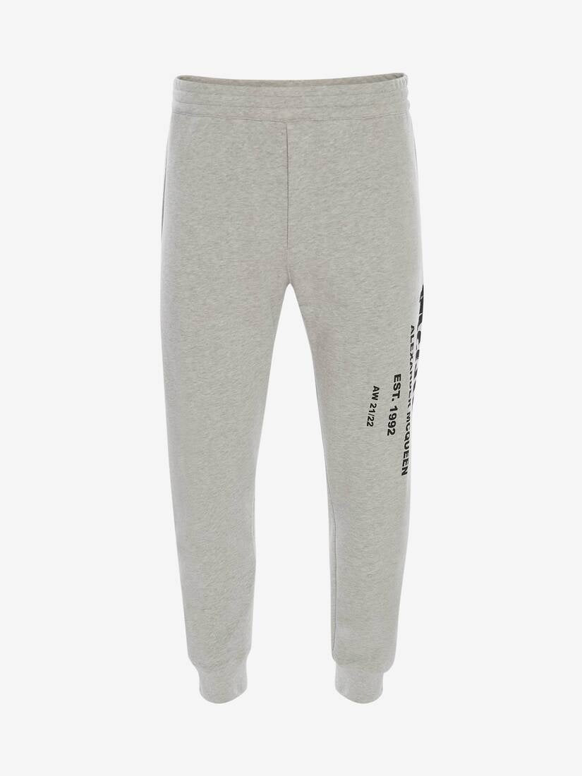 Alexander McQueen Graffiti Logo Joggers