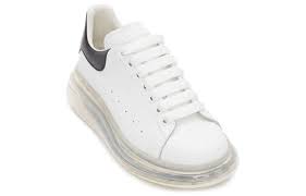 ALEXANDER McQUEEN OVERSIZED MEN SNEAKERS Clear Sole Black