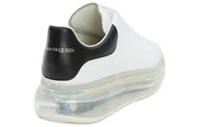 ALEXANDER McQUEEN OVERSIZED MEN SNEAKERS Clear Sole Black
