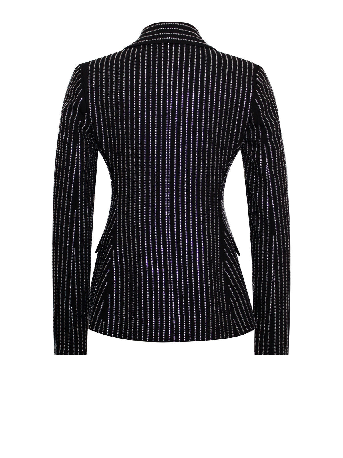 Teagan Black Crystal Blazer Jacket (Archie Sale)