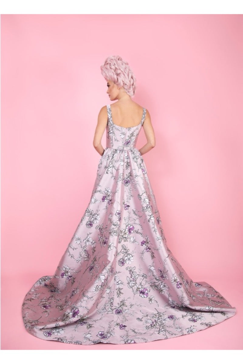 Flower Panel Dress S20-B009