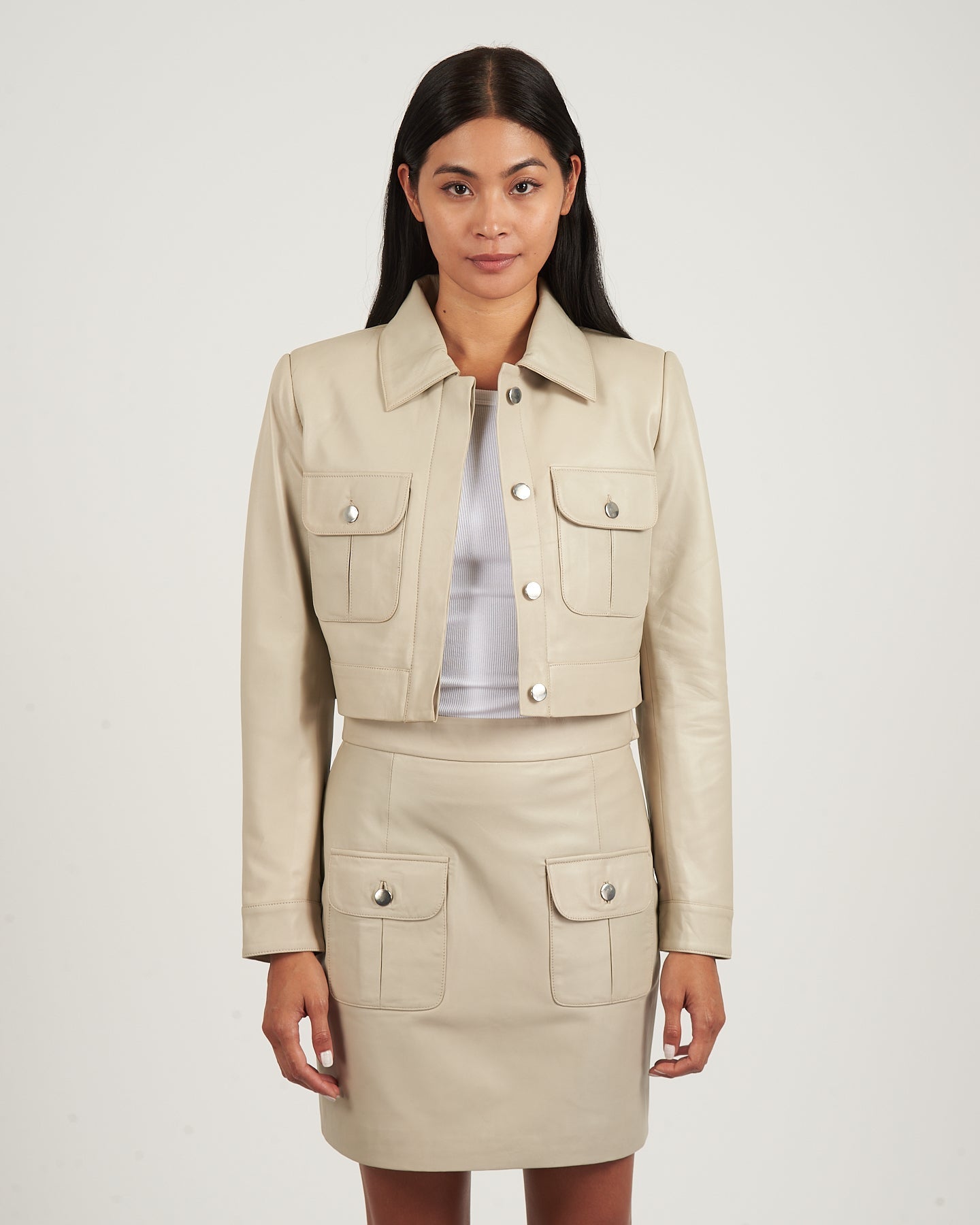Giacca Lusso Julie Skirt Off White