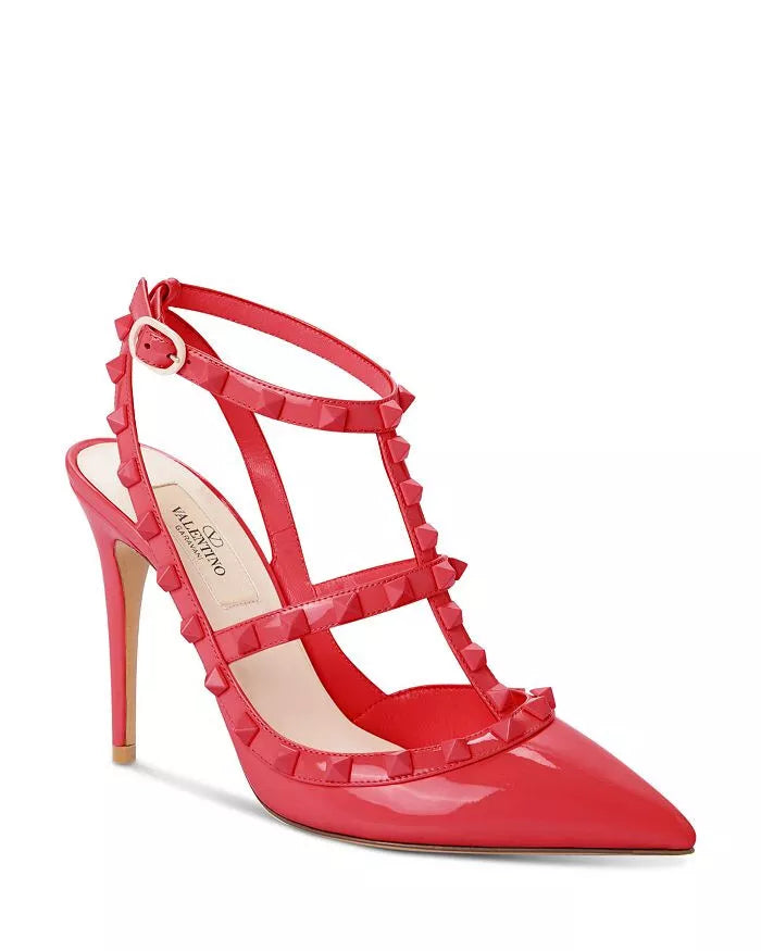 VALENTINO GARAVANI Rockstud Ankle Strap Pump
