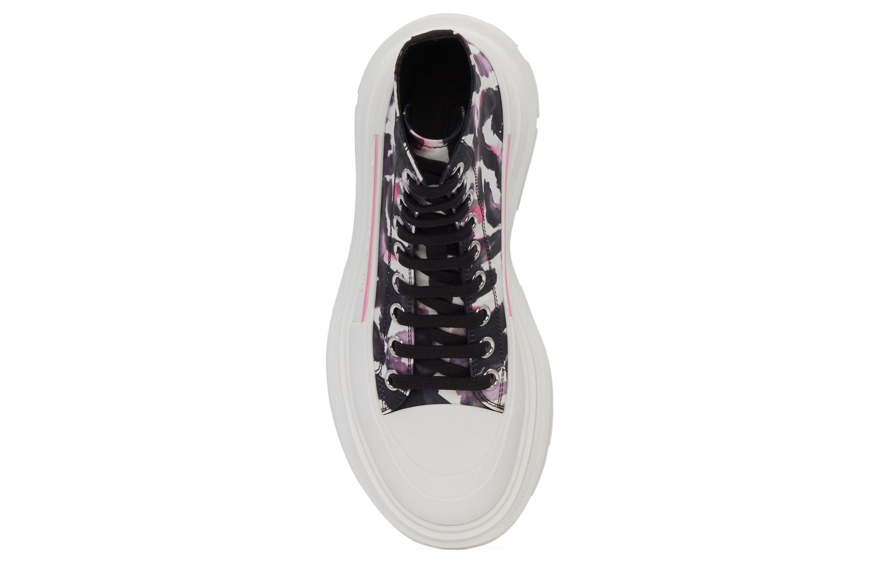 Alexander McQueen Tread Slick Boot 'Watercolour Graffiti'
