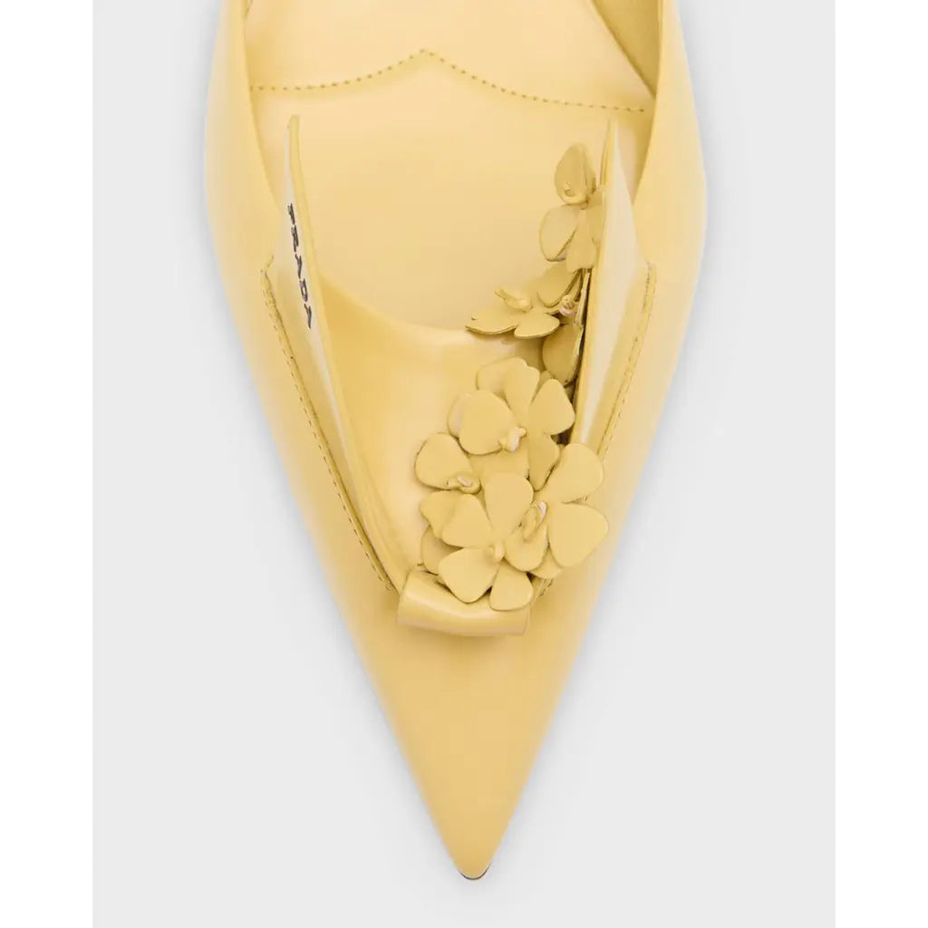 Prada Leather ballet flats