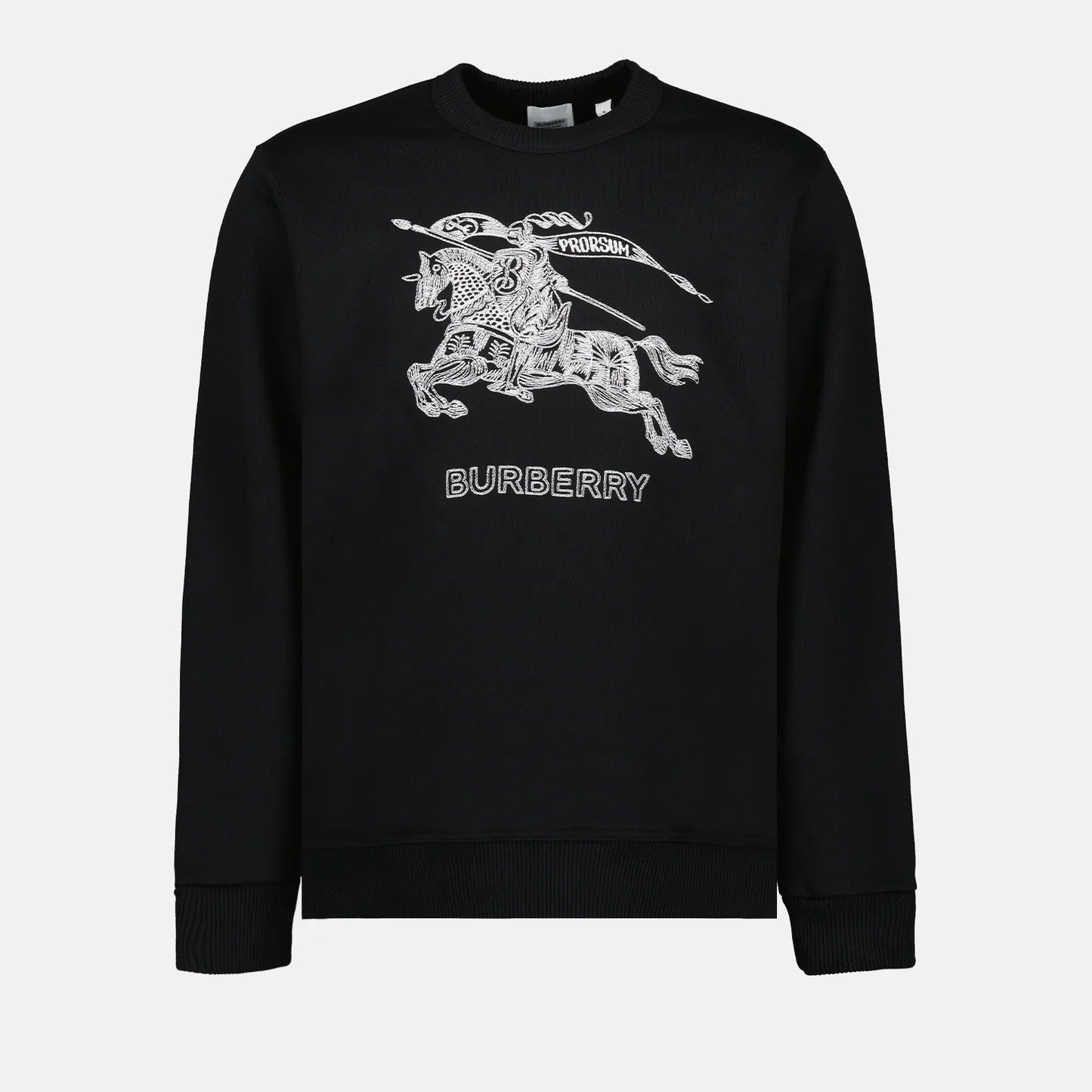 Burberry sweatshirt in cotton with Equestrian Knight embroidery