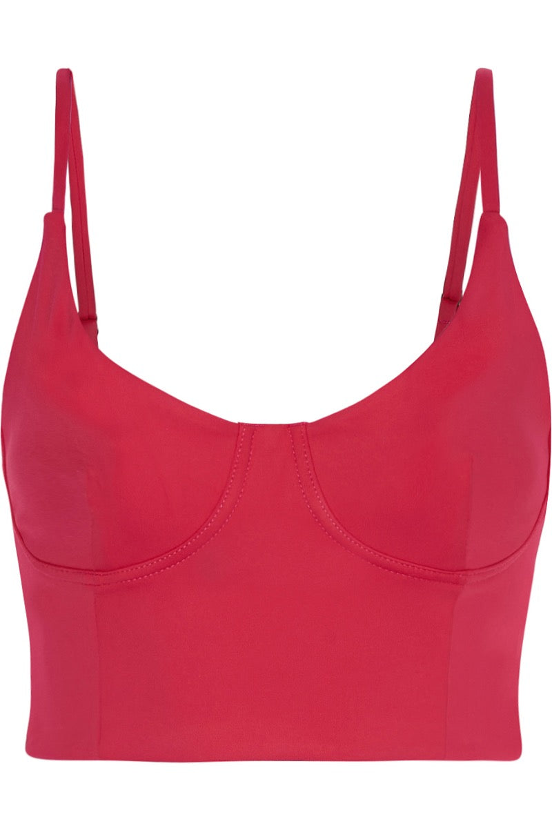 Daniella Bra Top | Spanish Crimson