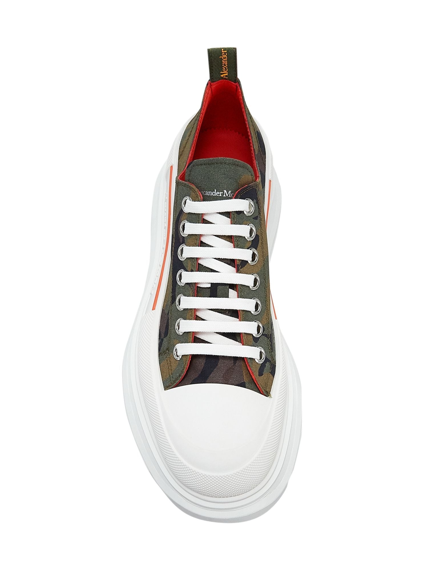 Alexander McQueen Camouflage Lace-Up Sneakers