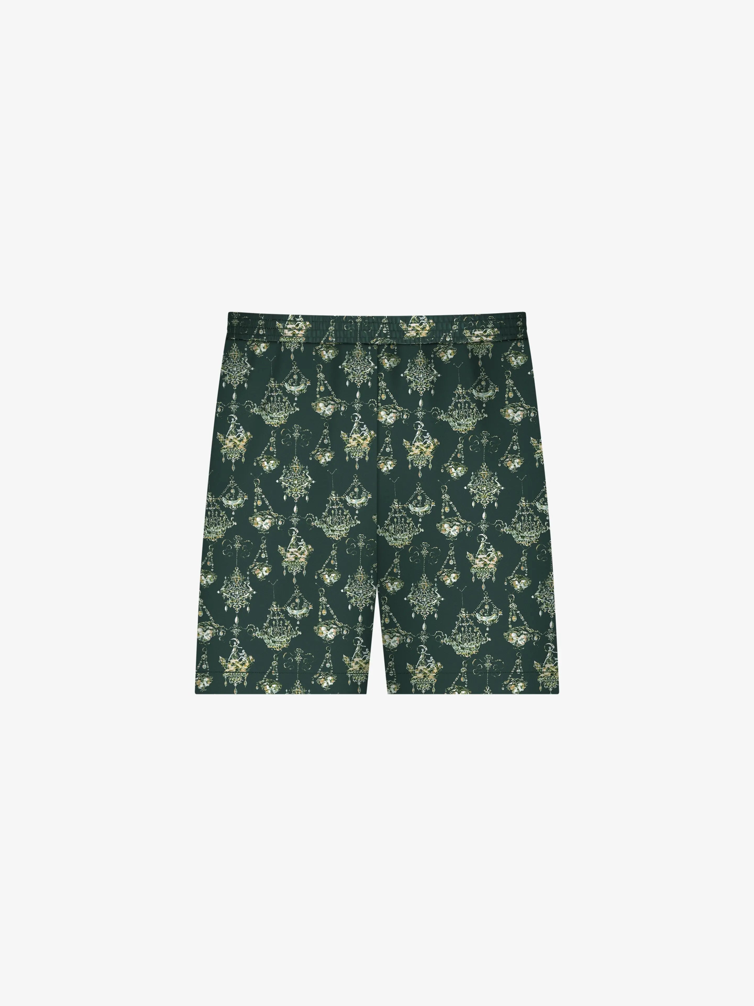 Givenchy Tailored Jogger Shorts Dark Green BM51FU15S4