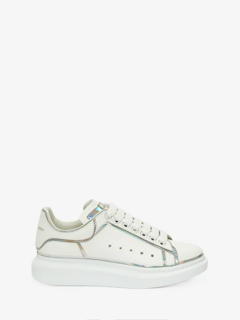 Alexander Mcqueen Oversized Sneakers "White Silver"