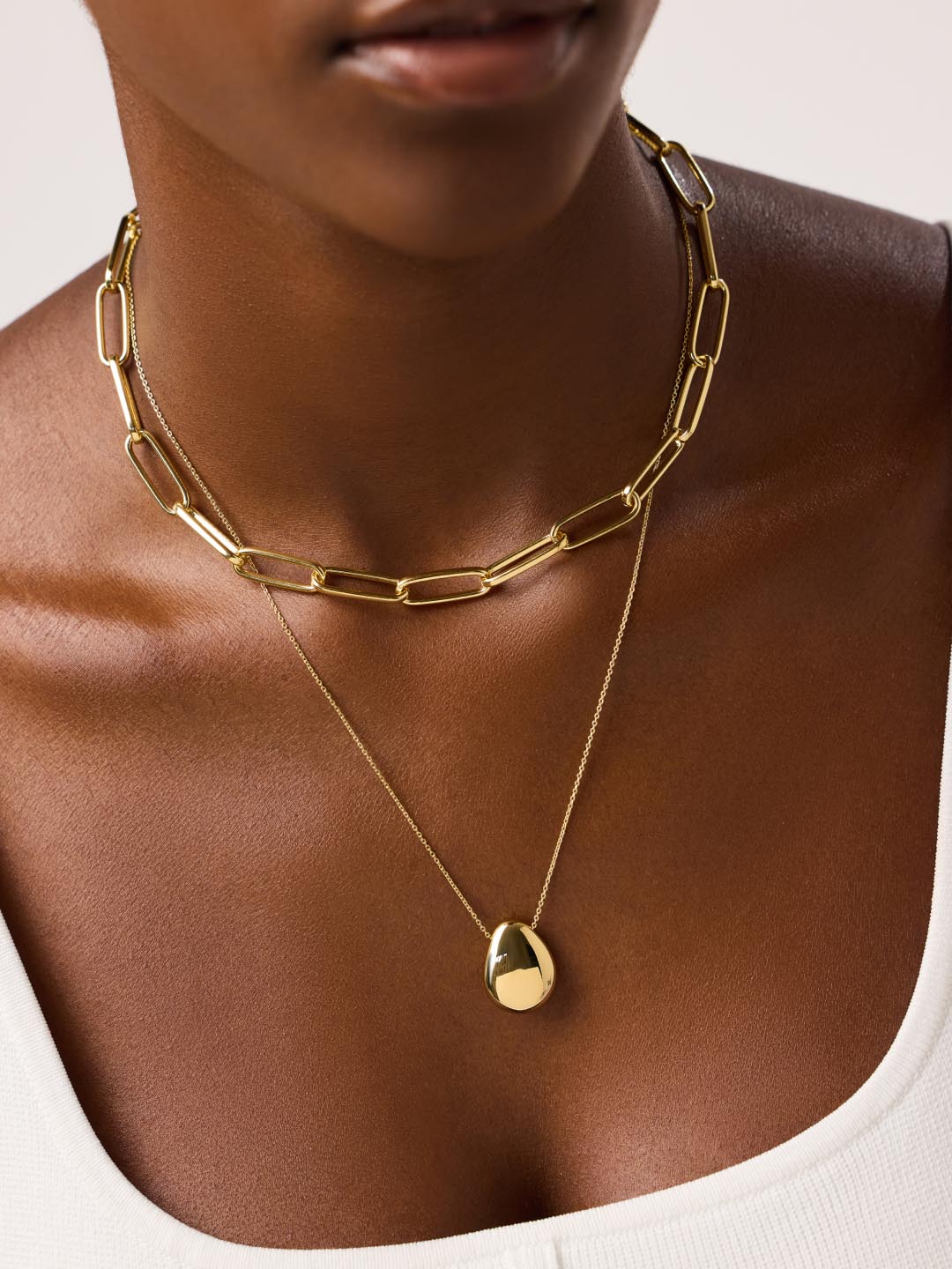 Paperclip Necklace - Aspen