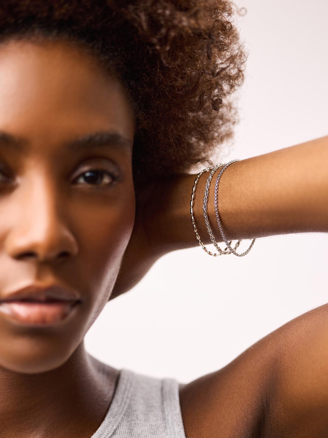 Silver Chain Bracelet - Colette Silver