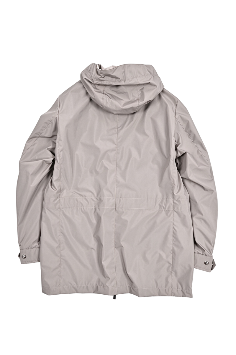 MooRER ALVINSTP Men Mid Length Hooded Coat Marmo