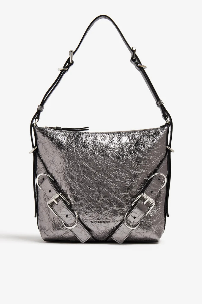 Givenchy Voyou - Small Bag_Silvery Grey