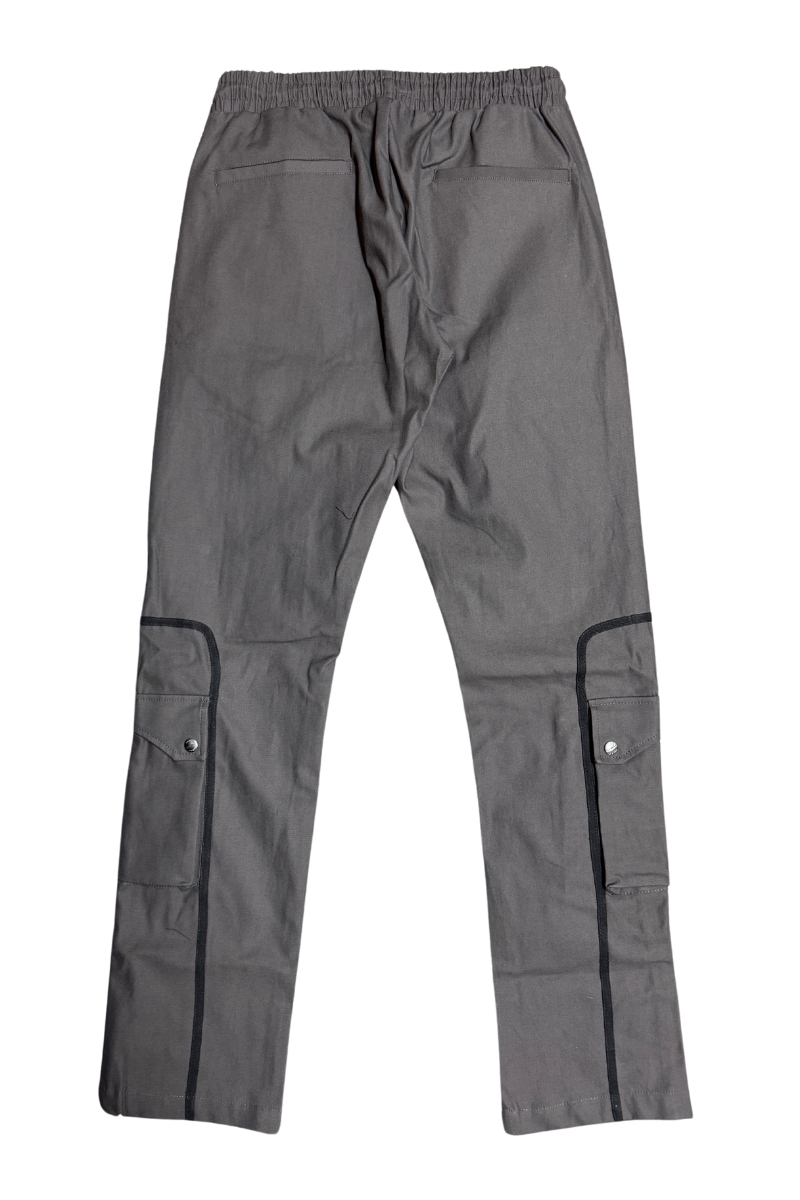 Rhude twill tape cargos in Black