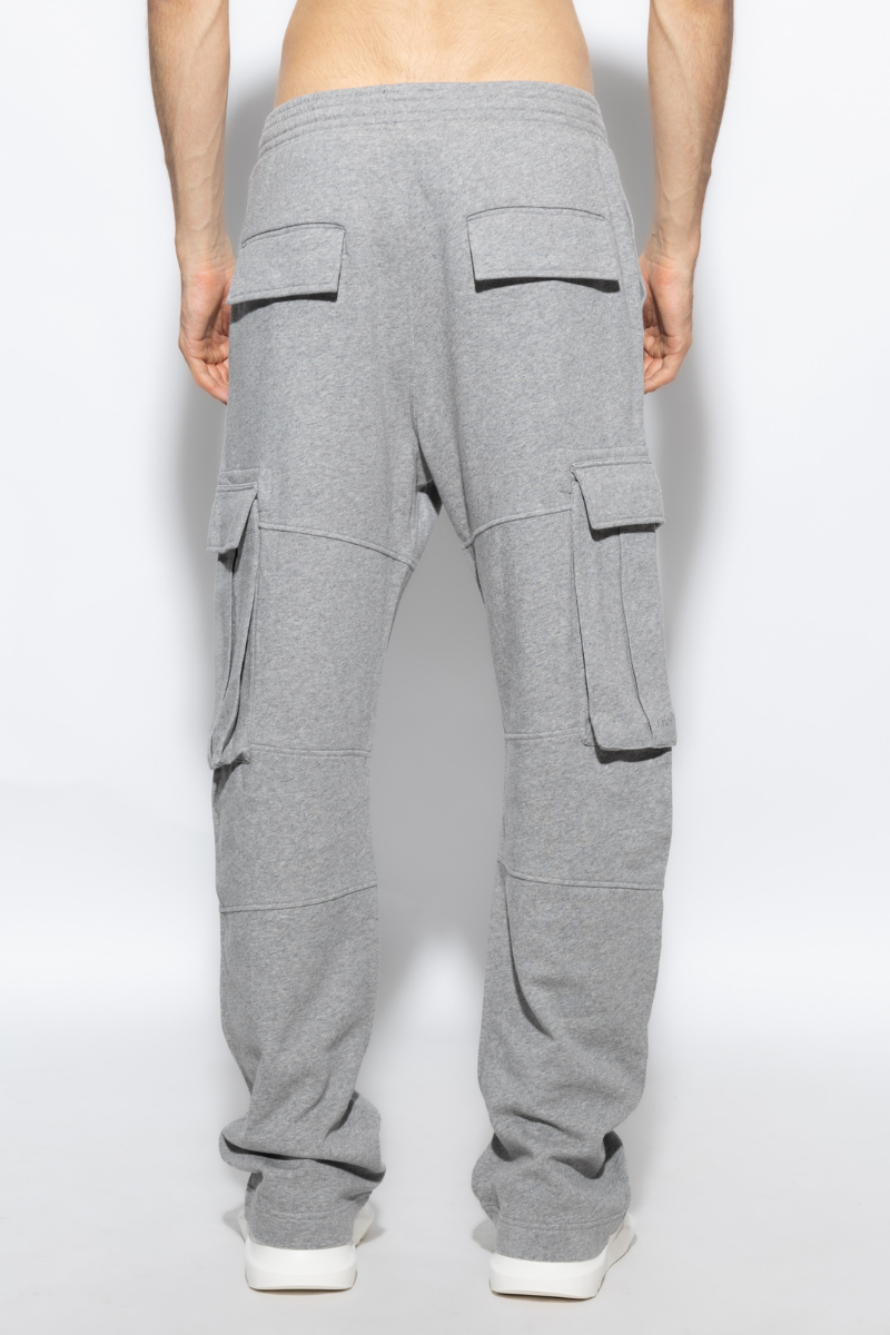 Givenchy Jersey Cargo Pants_Heather Grey