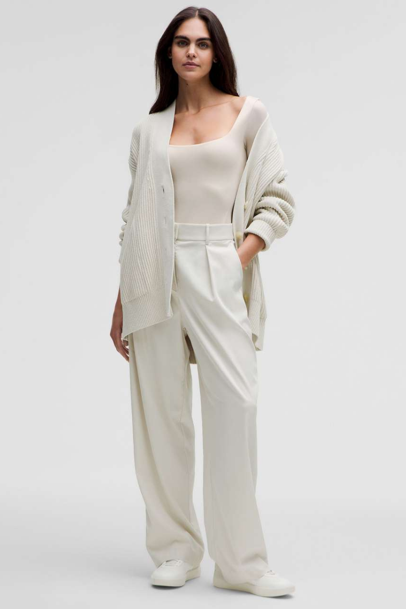 Lululemon Nulu Square-Neck LS Bodysuit *Shine LXBO