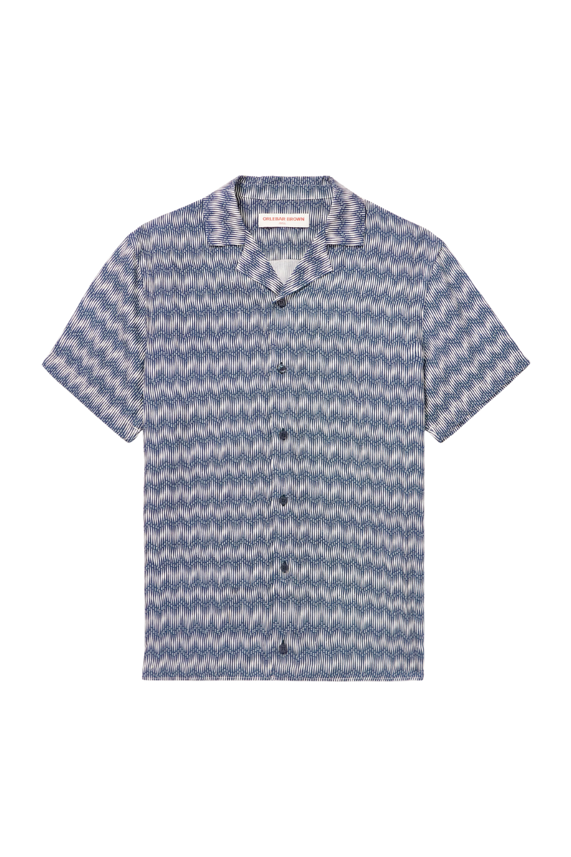 Orlebar Brown TRAVIS CHEVRON-278023-NIGHT IRIS/WHITE