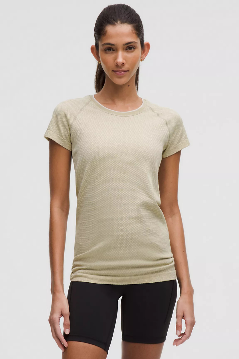 Lululemon Swiftly Tech Tee 2.0 *Textured Knit /WHT