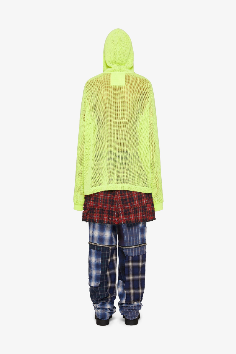 Givenchy Ultra Hoodie Tshirt Base_Fluo Yellow