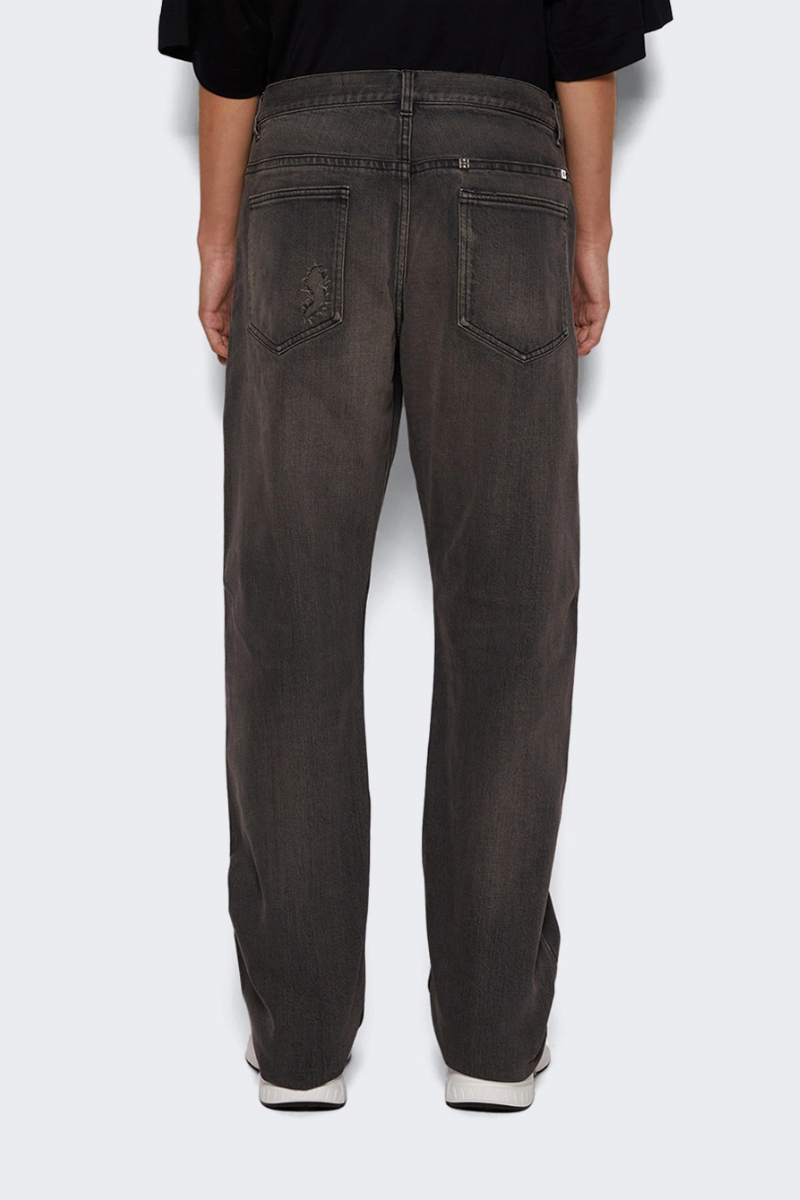Givenchy Straight Fit 5 Pocket Trousers_Black