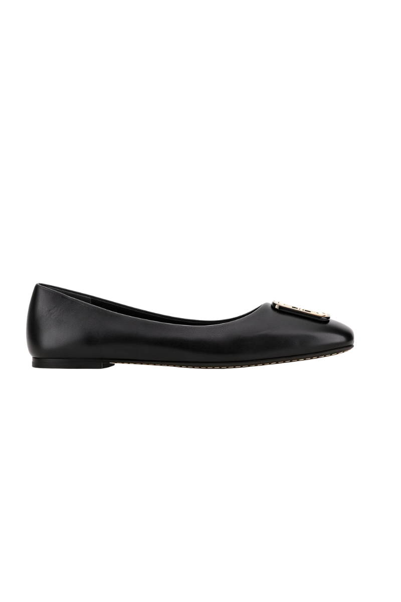 Tory Burch Georgia Ballet Flats Perfect Black 134895006