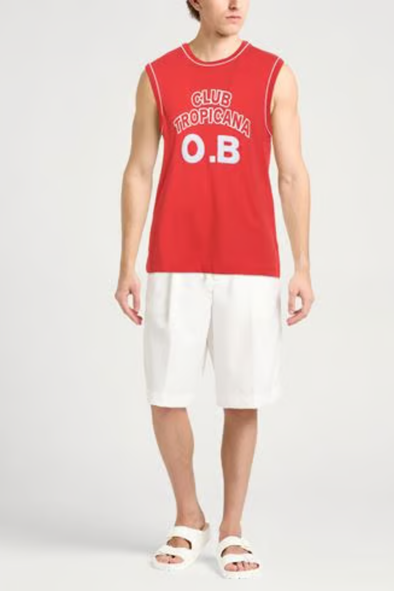 Orlebar Brown DUBOIS CLUB TROPICANA-276237-SUMMER RED