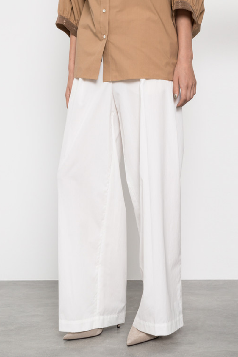 Brunello Cucinelli Women‘s Cotton Casual Trousers MP188P8061