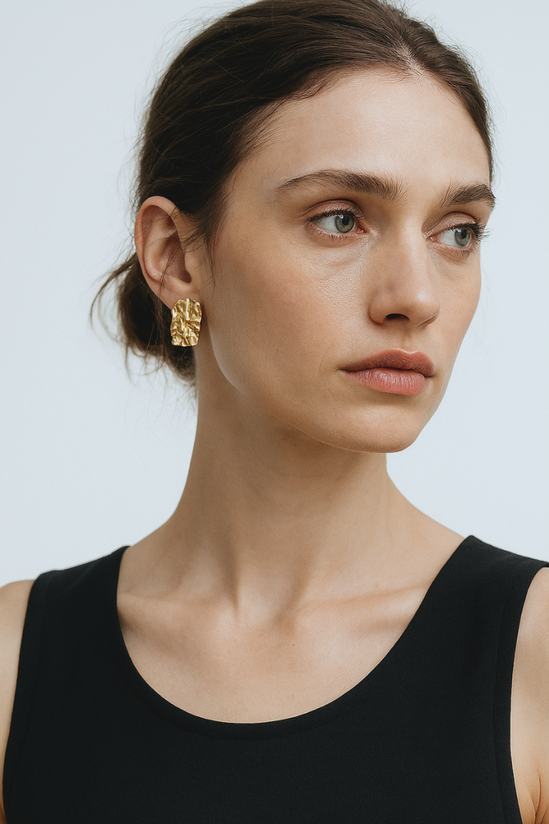 Manner Jewelry Texture Flow Earrings