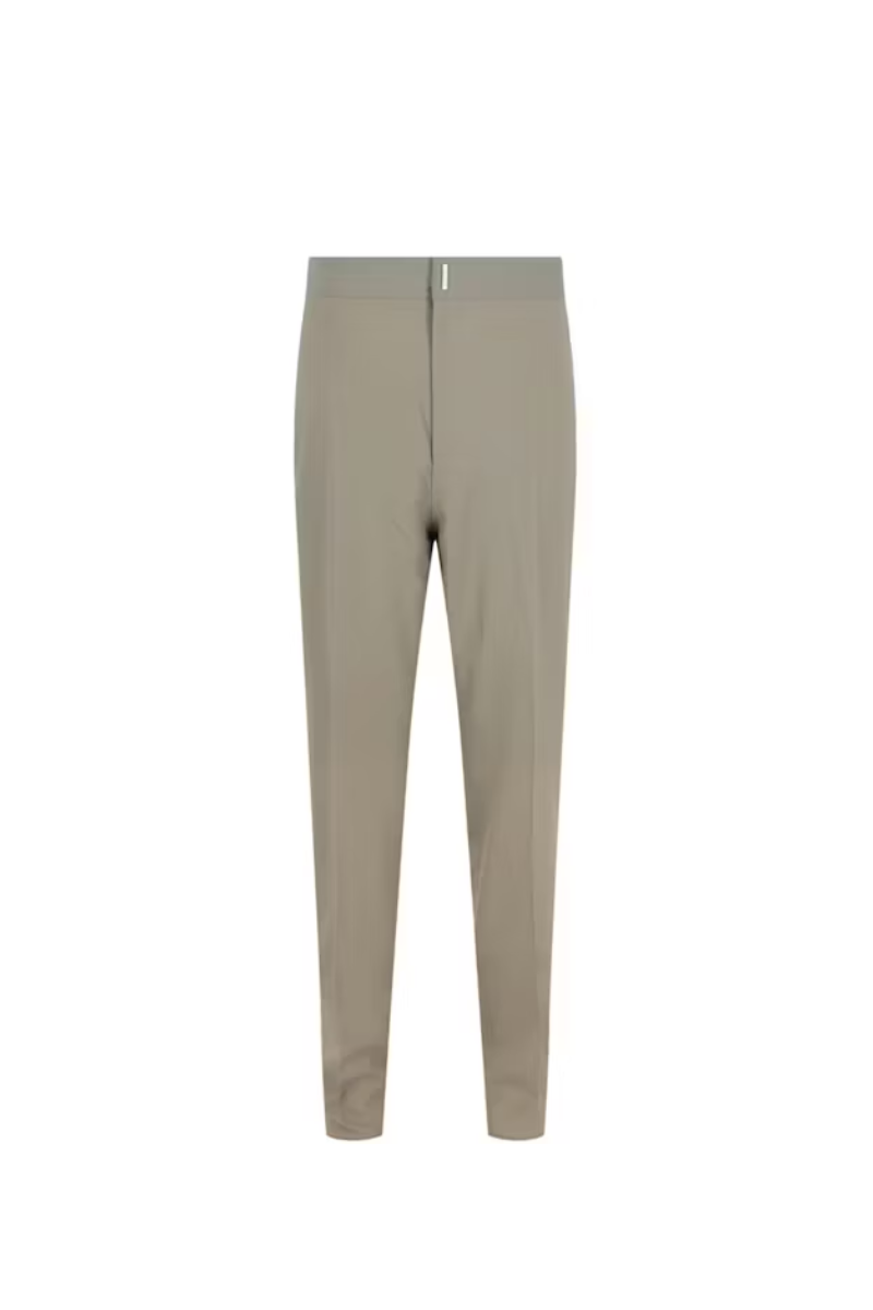 Givenchy Slim Fit Pants Stone Grey made from a cotton and elastane blend, showcasing a sleek, modern style.