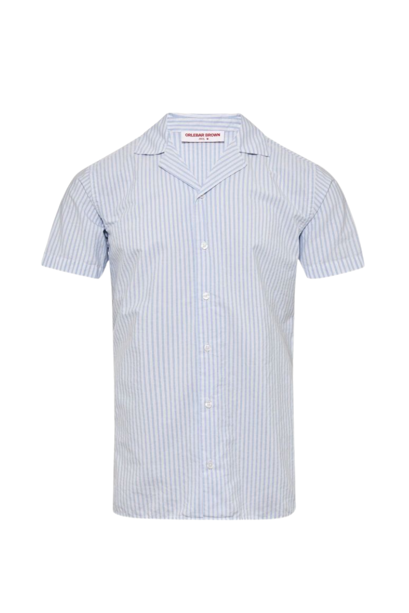 Orlebar Brown TRAVIS TWIN STRIPE-278024-LIGHT ISLAND SKY/WHITE