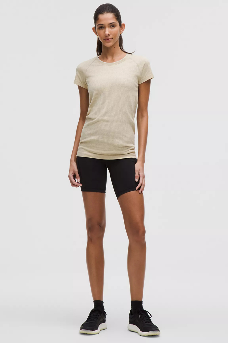 Lululemon Swiftly Tech Tee 2.0 *Textured Knit /WHT