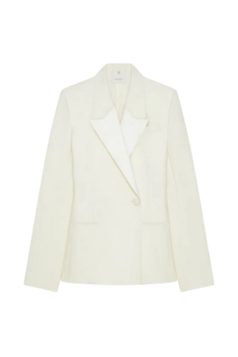 Givenchy Tuxedo Jacket-Ecru