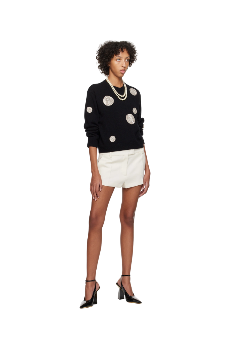Valentino Embellished Wool Sweater