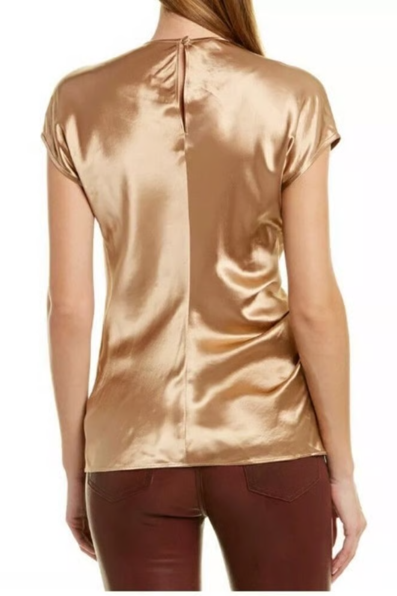 Helmut Lang Women's Draped Viscose Top