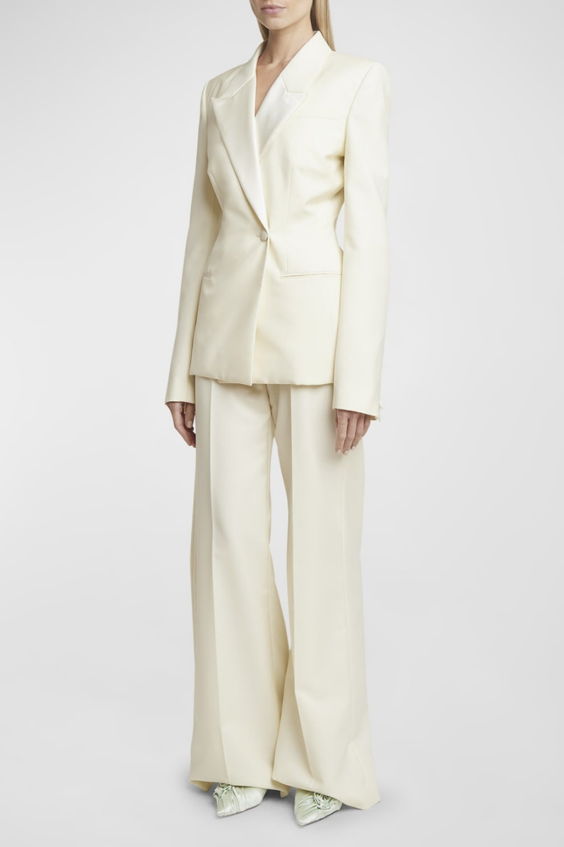 Givenchy Tuxedo Jacket-Ecru