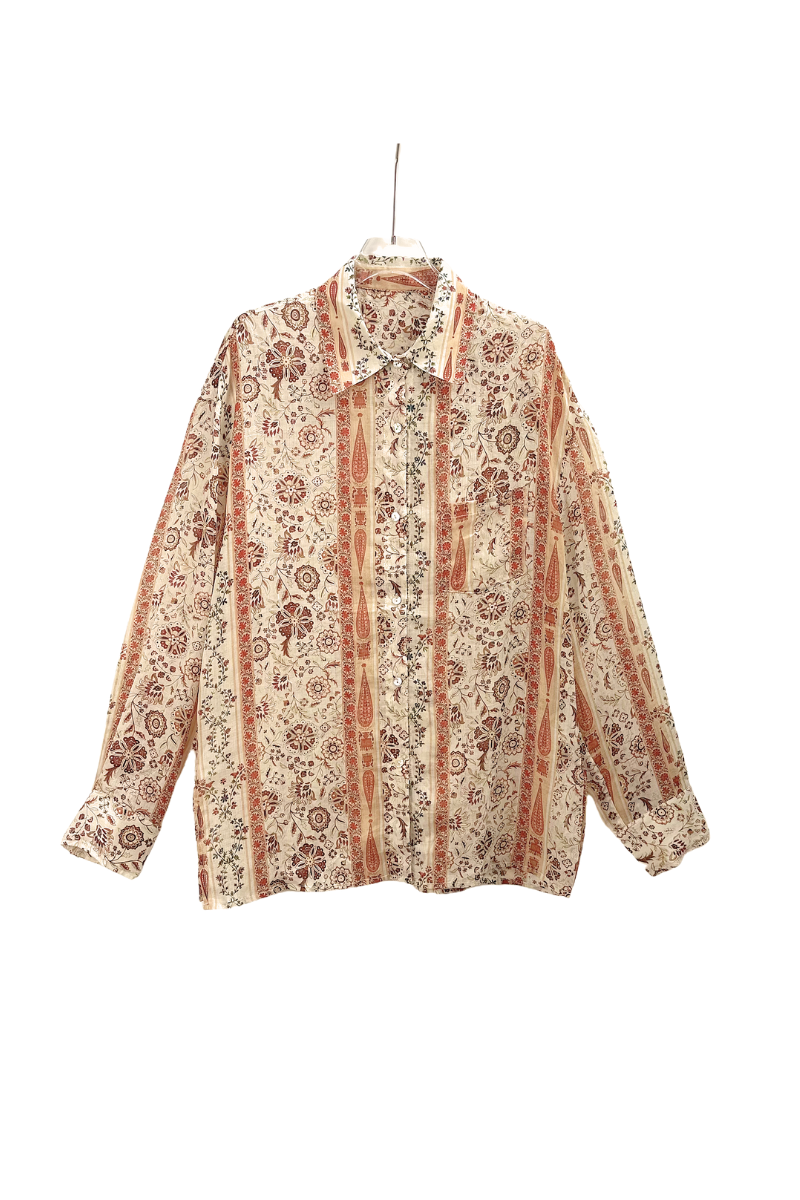 Max Simple Paisley Print Shirt Paisley