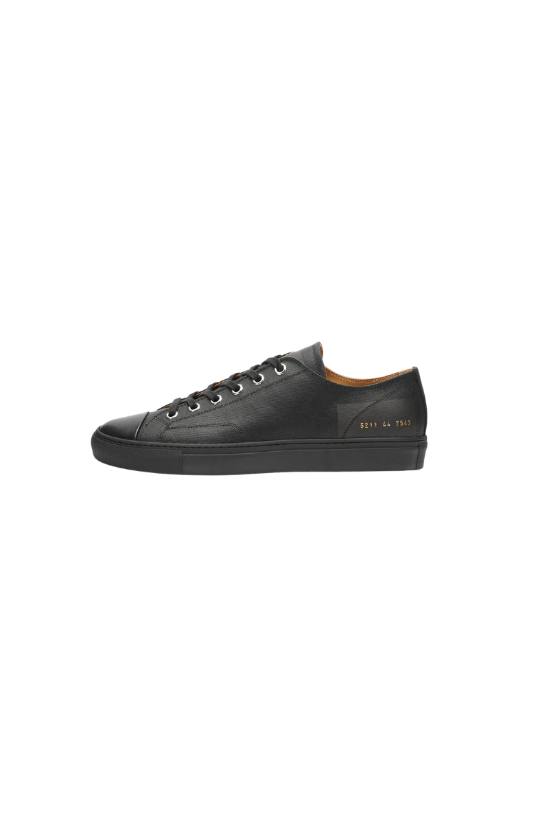 Common Projects Tournament Low In Canvas Mens 5211-7547-Black
