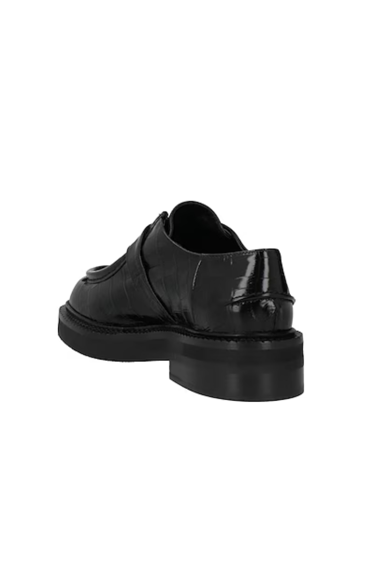 Sportmax Glossed-Leather Chunky Loafers