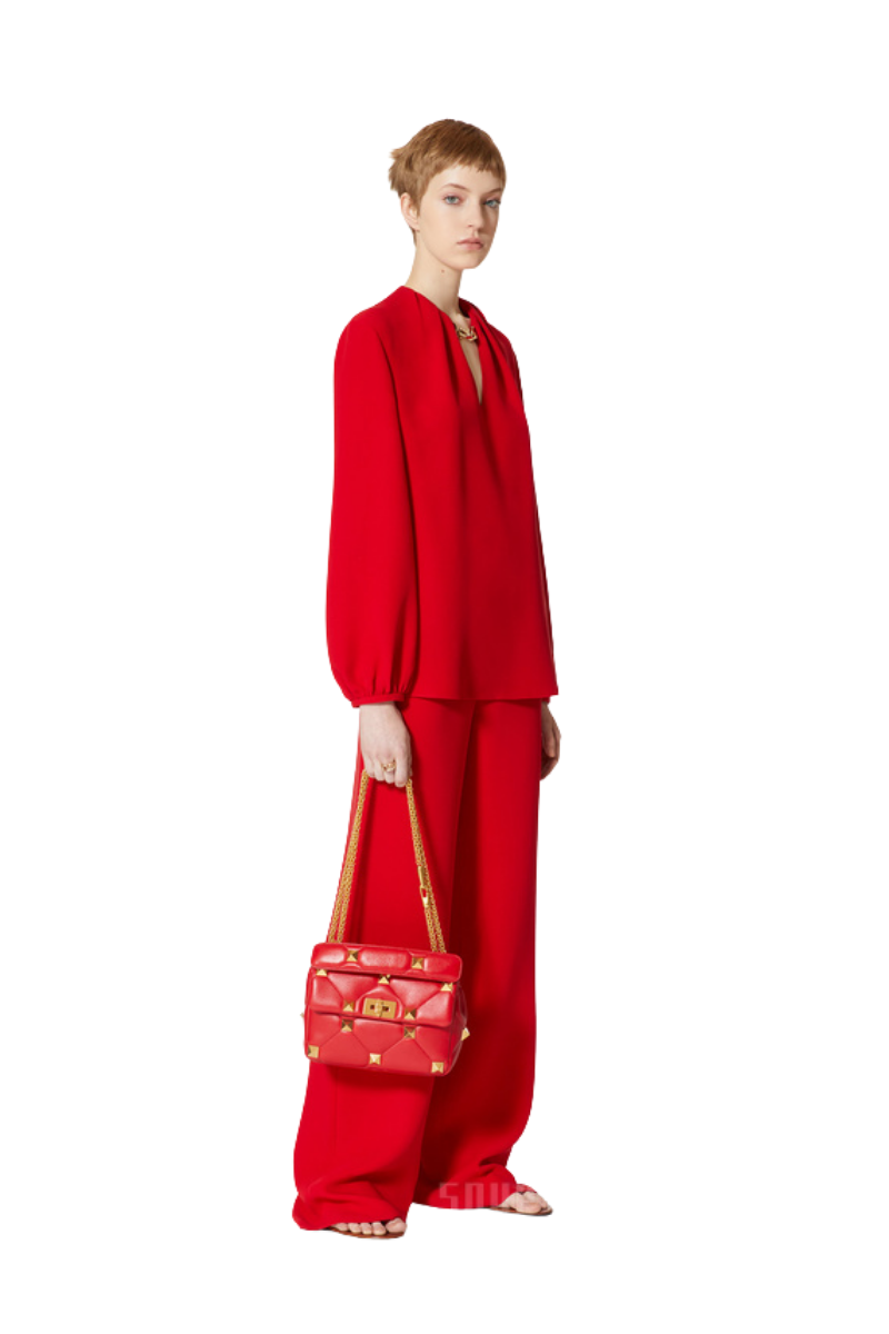 Valentino Vlogo Chain Cady Couture Rosso 1B3AE7551MM_157