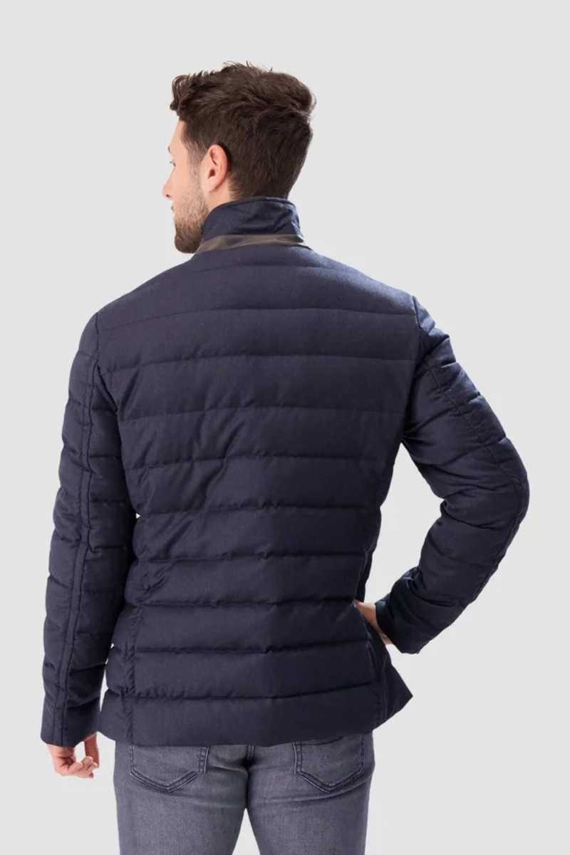 MooRer ZAYN-L Quilted Down Jacket Blue