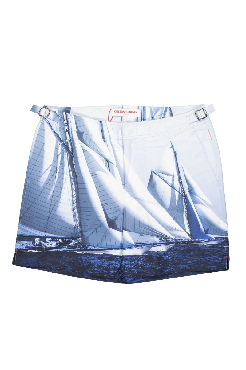 Orlebar Brown Kid'S Beachwear Russell Photographic-277134-Ocean Outlook Dark Sapphire