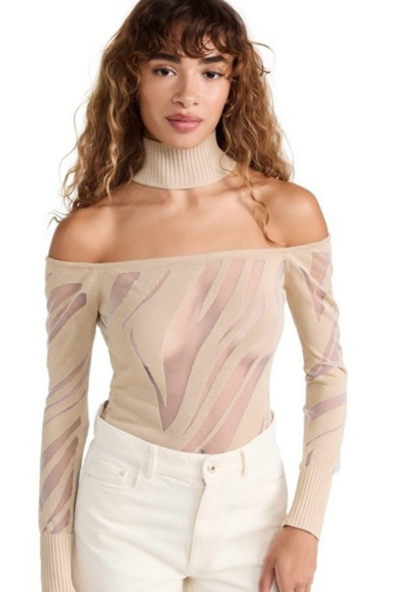 Cult Gaia Women's Viscose Bodysuit